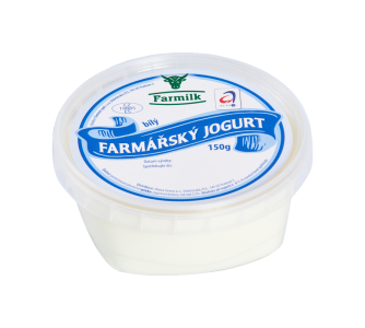 Farmářský bílý jogurt